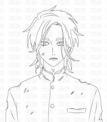 Bust up Line Art Bust up Line Art